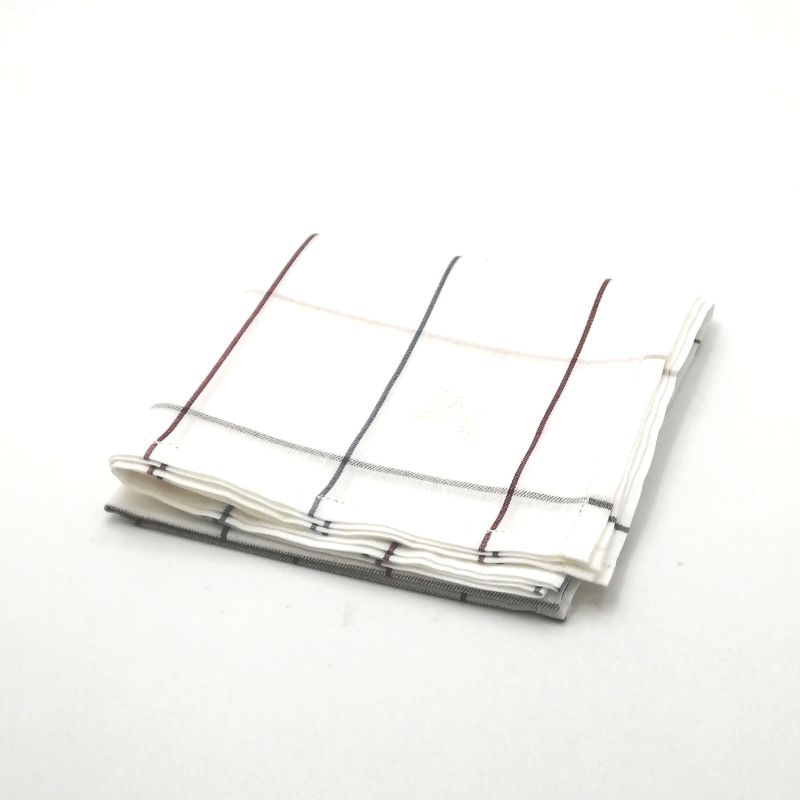 スーパーセール♪全品P10倍メール便対応OK【売れ筋】【未使用ハンカチ】BURBERRYバーバリーハンカチ【ホワイト系】