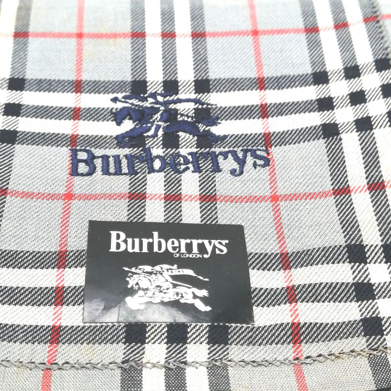 お買い物マラソン♪全品P10倍メール便対応OK【売れ筋】【未使用ハンカチ】burberrys...