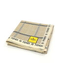 ワンダフルデー♪全品P10倍メール便対応OK【売れ筋】【未使用ハンカチ】FENDIフェンディハンカチ【ベージュ系】