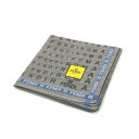 メール便対応OK【売れ筋】【未使用ハンカチ】FENDIフェンディハンカチ【グレー系】