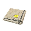 メール便対応OK【売れ筋】【未使用ハンカチ】FENDIフェンディハンカチ【ベージュ系】