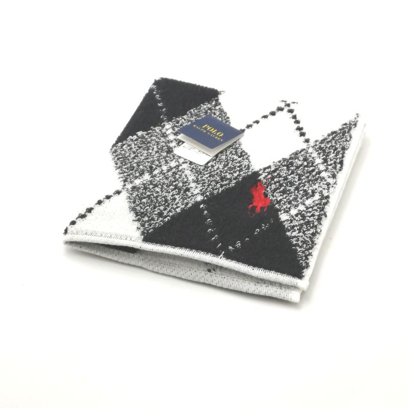 Sセール後夜祭♪全品P10倍メール便対応OK【売れ筋】【未使用ハンカチ】RALPH LAURENラルフローレンタオルハンカチ【ホワイト系】