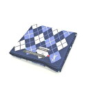 ワンダフルデー♪全品P10倍メール便対応OK【売れ筋】 【未使用ハンカチ】YVESSAINTLAURENTイヴサンローランハンカチ【ネイビー系】