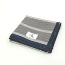ワンダフルデー♪全品P10倍メール便対応OK【売れ筋】【大処分】【未使用ハンカチ】CalvinKleinカルバンクラインハンカチ【グレー系】