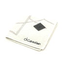 ワンダフルデー♪全品P10倍メール便対応OK【売れ筋】【大処分】【未使用ハンカチ】CalvinKleinカルバンクラインタオルハンカチ【オフホワイト系】