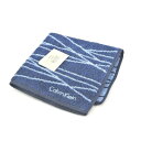 ワンダフルデー♪全品P10倍メール便対応OK【売れ筋】【大処分】【未使用ハンカチ】CalvinKleinカルバンクラインタオルハンカチ【ネイビー系】