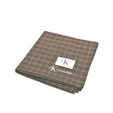 暑い日はお家でお買い物♪全品P10倍メール便対応OK【売れ筋】【大処分】【未使用ハンカチ】CalvinKleinカルバンクラインハンカチ【ブラウン系】