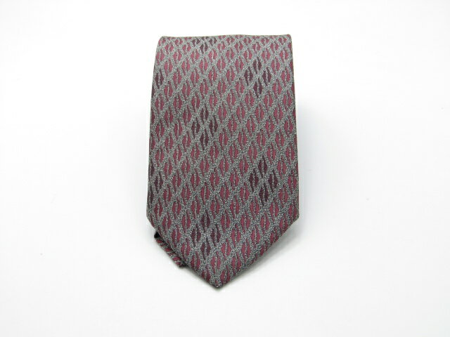 Rakuten - 月末も当店でお買物でお買い物♪P10倍【中古ネクタイ】【大処分】メール便対応OKLANCELランセルネクタイ【パターン・規則柄系】【グレー系】【ランクA】【ネクタイ中古】