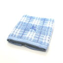 GWも当店でお買い物♪全品P10倍メール便対応OK【売れ筋】【限定1枚】【未使用タオル】BURBERRYバーバリーウオッシュタオル【ブルー系】
