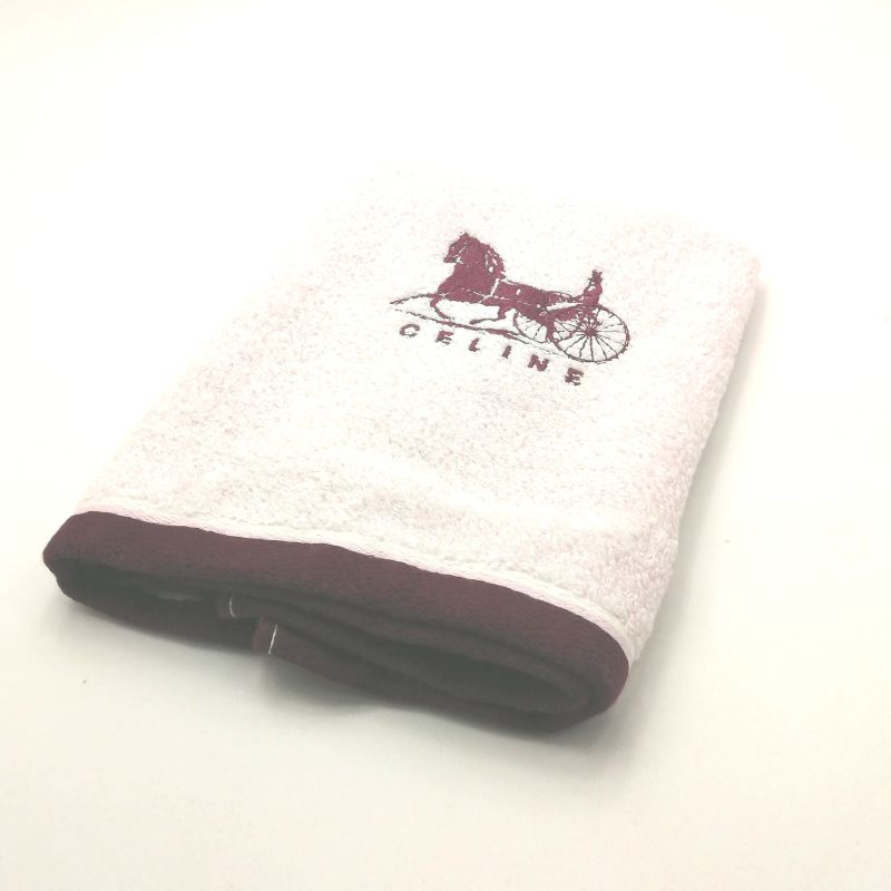 当店でのお買物でSPUトータルP10倍～♪メール便対応OK【売れ筋】【現品限り】【未使用タオル】CELINEセリーヌウオッシュタオル【ピンク系】