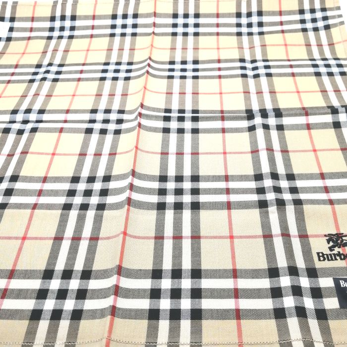♪全品P10倍メール便対応OK 売れ筋 現品限り 未使用ハンカチ burberrysバーバリーズハンカチ ブラウン系 re-st-10030766 服飾雑貨 リスト サンプル画像3