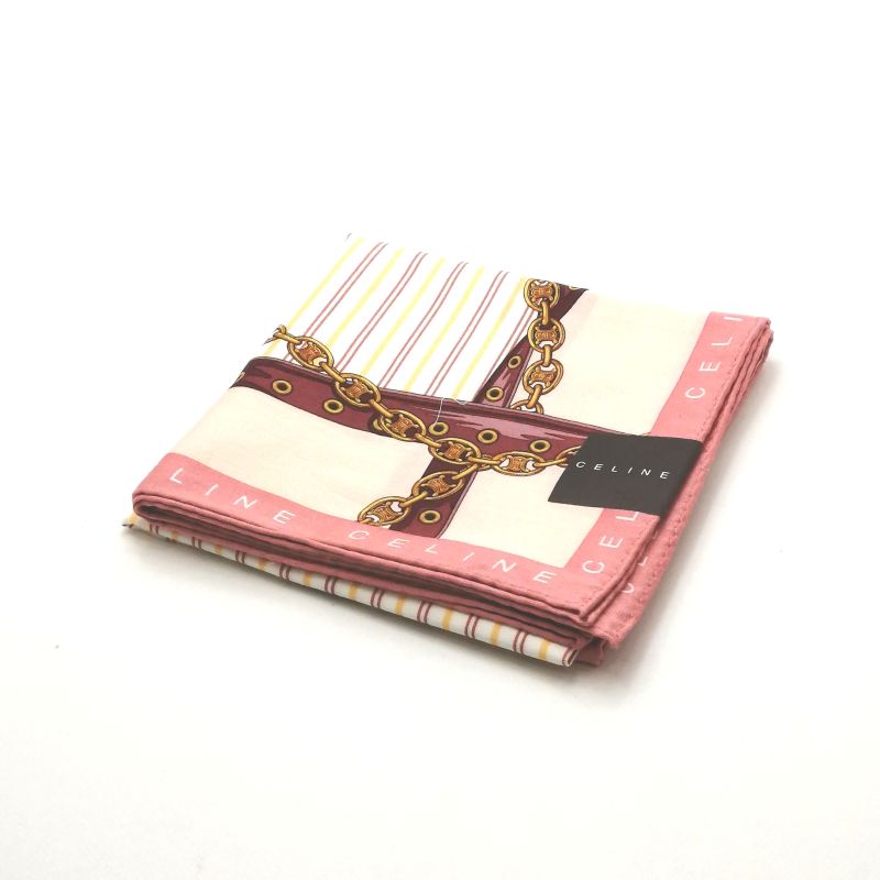 楽天市場】セリーヌ（カラーピンク）（ハンカチ・ハンドタオル｜バッグ