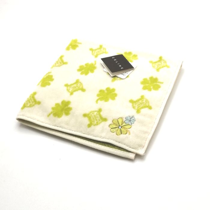 お買い物マラソン♪全品P10倍メール便対応OK【売れ筋】【未使用ハンカチ】CELINEセ...