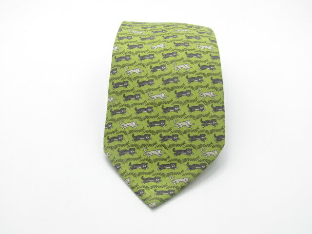 楽天市場】エルメス ネクタイ グリーンの通販