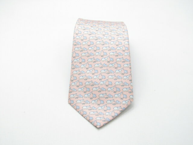お買い物マラソン♪全品P10倍【中古ネクタイ】メール便対応OKJIMTHOMPSONジムトンプソンネクタイ【パターン・規則柄系】【ピンク系】【ランクN】【ネクタイ中古】