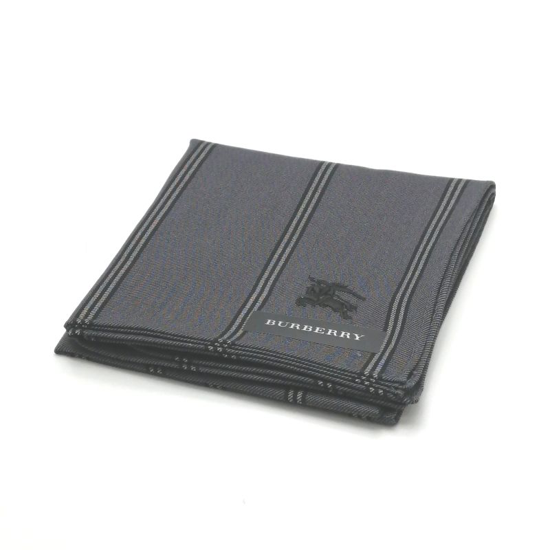 Gift Sets - 今週もやります♪全品P10倍メール便対応OK【売れ筋】【未使用ハンカチ】BURBERRYバーバリーハンカチ【グレー系】