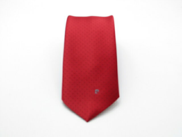 Rakuten - 月末も当店でお買物でお買い物♪P10倍【中古ネクタイ】【大処分】メール便対応OKPierre cardinピエールカルダンネクタイ【パターン・規則柄系】【レッド系】【ランクA】【ネクタイ中古】