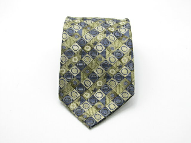 Pierre Cardin - お買い物マラソン♪全品P10倍【中古ネクタイ】【大処分】メール便対応OKPierre cardinピエールカルダンネクタイ【パターン・規則柄系】【ネイビー系】【ランクAB】【ネクタイ中古】