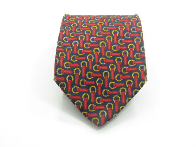 お買い物マラソン♪全品P10倍【中古ネクタイ】【大処分】メール便対応OKGUCCIグッチネクタイ【パターン・規則柄系】【レッド系】【ランクB】【ネクタイ中古】