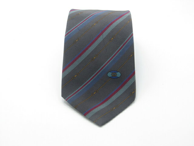 謹賀新年♪年初も当店でお買い物P10倍【中古ネクタイ】【大処分】メール便対応OKGUCCIグッチネクタイ【..