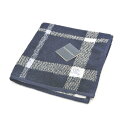 ワンダフルデー♪全品P10倍メール便対応OK【売れ筋】【未使用ハンカチ】BURBERRYバーバリータオルハンカチ【ネイビー系】