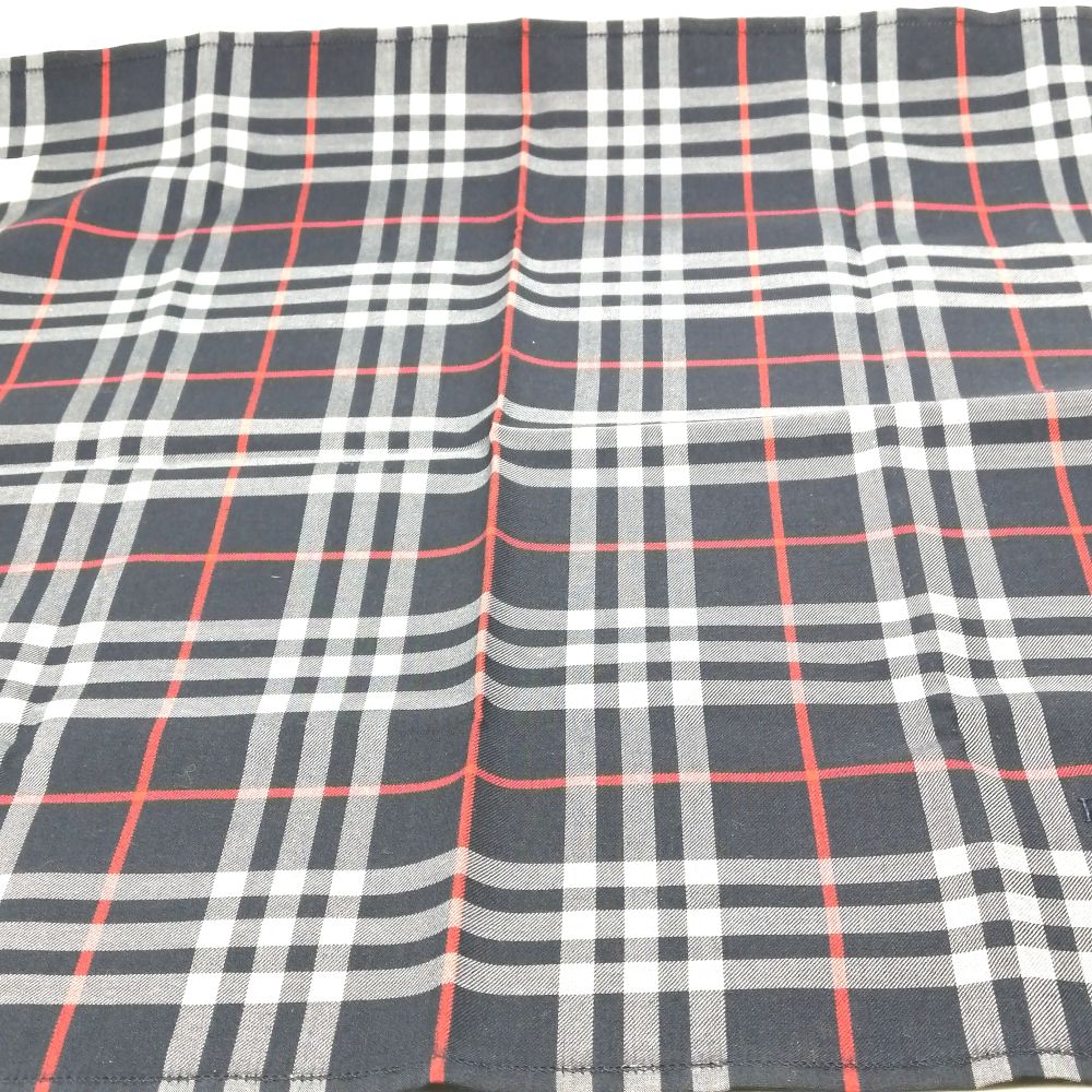 月末も当店でお買い物♪全品P10倍メール便対応OK【売れ筋】【限定1枚】【未使用ハンカチ】burberrysバーバリーズハンカチ【ネイビー系】