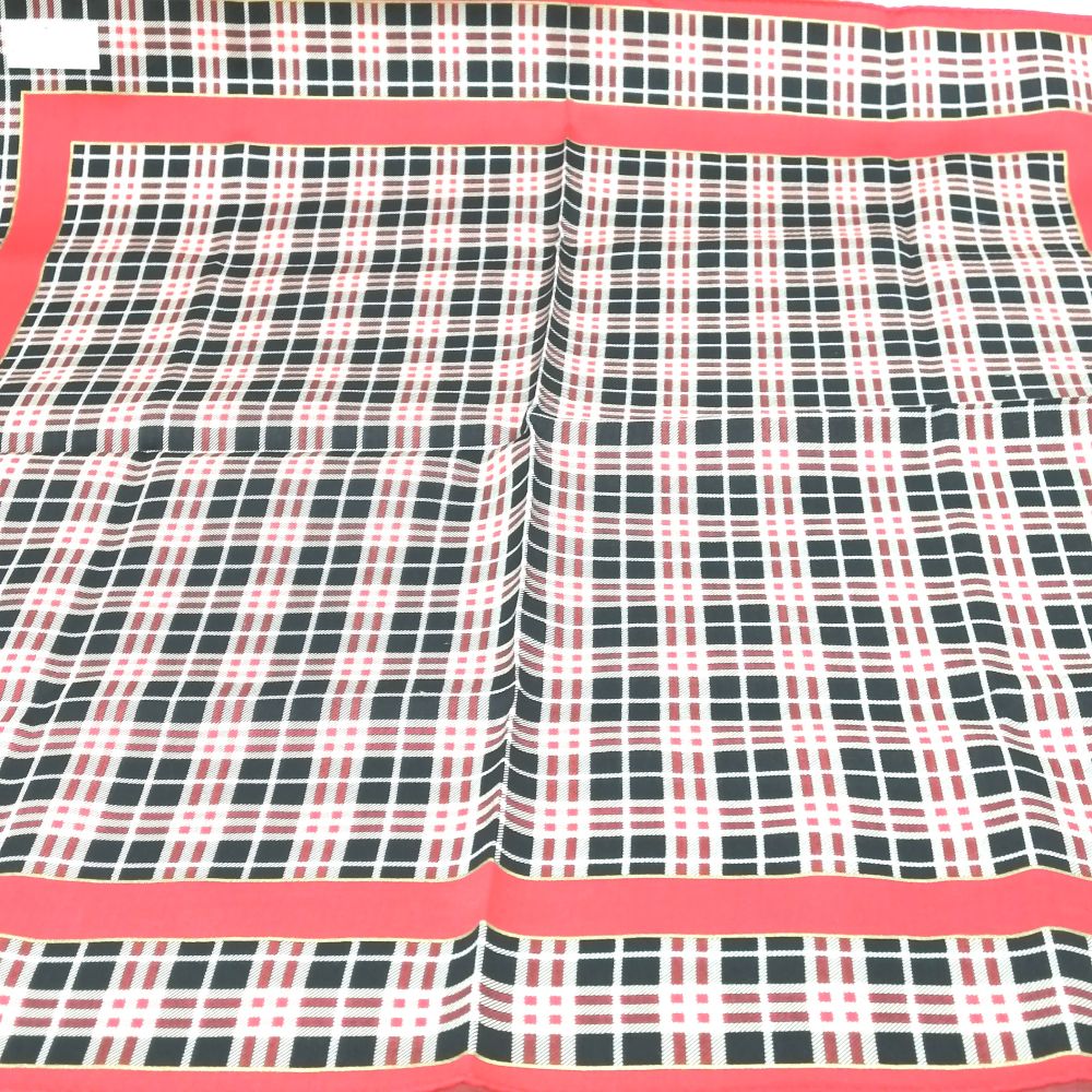 月末も当店でお買い物♪全品P10倍メール便対応OK【売れ筋】【未使用ハンカチ】BURBERRYバーバリーハンカチ【ネイビー系】