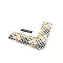 ワンダフルデー♪全品P10倍メール便対応OK【売れ筋】【未使用ハンカチ】BURBERRYバーバリーハンカチ【ホワイト系】