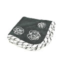 ワンダフルデー♪全品P10倍メール便対応OK【売れ筋】 【未使用ハンカチ】YVESSAINTLAURENTイヴサンローランタオルハンカチ【ブラック系】