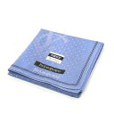 ワンダフルデー♪全品P10倍メール便対応OK【売れ筋】 【未使用ハンカチ】YVESSAINTLAURENTイヴサンローランハンカチ【ブルー系】
