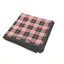 ワンダフルデー♪全品P10倍メール便対応OK【売れ筋】 【限定1枚】【未使用ハンカチ】BURBERRY ハンカチ【ブラック系】