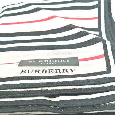 メール便対応OK【売れ筋】【限定1枚】【未使用ハンカチ】BURBERRY ハンカチ【ピンク系】