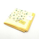 ワンダフルデー♪全品P10倍メール便対応OK【売れ筋】】【限定1枚】【未使用ハンカチ】CELINEセリーヌハンカチ【イエロー系】