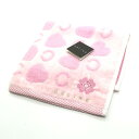 ワンダフルデー♪全品P10倍メール便対応OK【売れ筋】 【未使用ハンカチ】CELINEセリーヌタオルハンカチ【ピンク系】