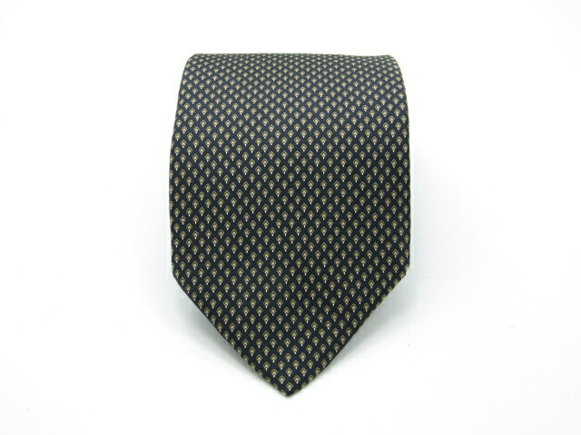 Rakuten - 月末も当店でお買物でお買い物♪P10倍【中古ネクタイ】【大処分】メール便対応OKNINA RICCIニナリッチネクタイ【ネイビー系】【パターン・規則柄系】【ランクAB】【ネクタイ中古】