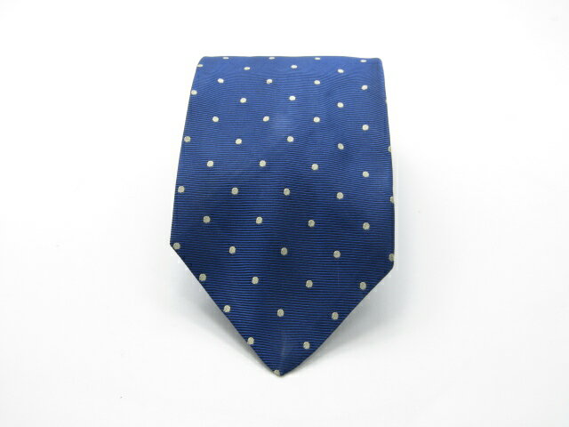Rakuten - 月末も当店でお買物でお買い物♪P10倍【中古ネクタイ】【大処分】メール便対応OKRALPH LAURENラルフローレンネクタイ【パターン・規則柄系】【ブルー系】【ランクB】【ネクタイ中古】