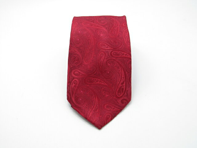 Rakuten - 当店でのお買物でSPUトータルP10倍～♪【中古ネクタイ】【大処分】メール便対応OKCHAPSチャップスネクタイ【ペイズリー系】【レッド系】【ランクAB】【ネクタイ中古】