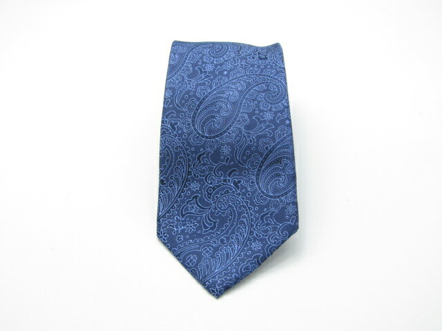 Rakuten - お買物マラソン♪全品P10倍【中古ネクタイ】【大処分】メール便対応OKCHAPSチャップスネクタイ【ペイズリー系】【ネイビー系】【ランクA】【ネクタイ中古】