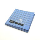お買い物マラソン♪全品P10倍メール便対応OK【売れ筋】【未使用ハンカチ】BURBERRYバーバリーハンカチ【ブルー系】