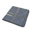 ワンダフルデー♪全品P10倍メール便対応OK【売れ筋】 【限定1枚】【未使用ハンカチ】BURBERRY ハンカチ【ネイビー系】