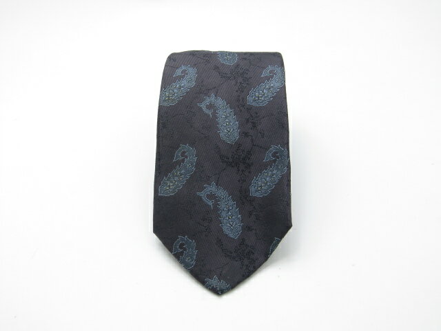 今年も感謝を込めて♪31迄P10倍【中古ネクタイ】【大処分】メール便対応OKYVESSAINT LAURENTイヴサンローランネクタイ【パターン・規則柄系】【ブラウン系】【ランクAB】【ネクタイ中古】