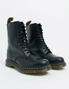 ドクターマーチン ドクターマーチン メンズ ブーツ・レインブーツ シューズ Dr Martens 1490 10-eye boots in black Black