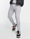 GC\X Y JWApc {gX ASOS DESIGN skinny sweatpants in gray marl Gray Heather