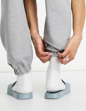 エイソス メンズ サンダル シューズ ASOS Unrvlled Supply knitted slider in blue Blues