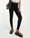 リバーアイランド レディース レギンス ボトムス River Island Molly mid rise jegging in black Black