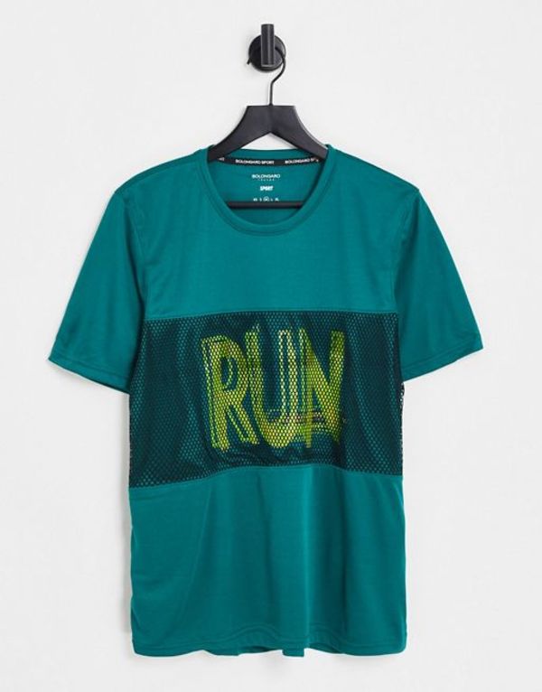 ボロンガロトレバー メンズ Tシャツ トップス Bolongaro Trevor Sport t-shirt with print in green GR..