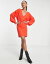 ̵ С ǥ ԡ ȥåץ River Island 80s knitted mini dress in red Red-bright