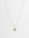 yz NC Be[W Y lbNXE`[J[ ANZT[ Reclaimed Vintage inspired St Christopher necklace in gold exclusive at ASOS Gold