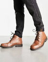 yz WbN Ah W[Y Y u[cECu[c V[Y Jack and Jones classic leather boots in cognac Cognac