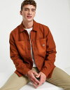 ディッキーズ 【送料無料】 ディッキーズ メンズ ジャケット・ブルゾン アウター Dickies Union Springs jacket in brown Brown